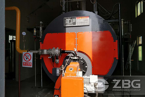 6 Ton Saturated Natural Gas Steam Boiler Project