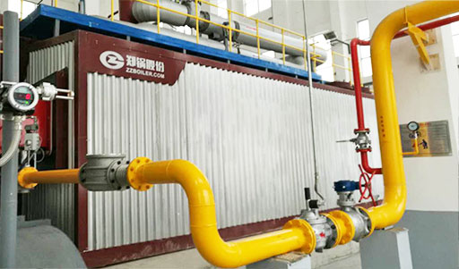 17.5MW gas fired hot water boiler