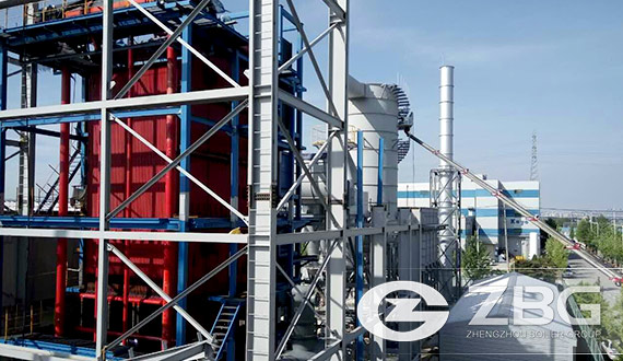 Korea 30 Ton Biomass Corner Tube Boiler