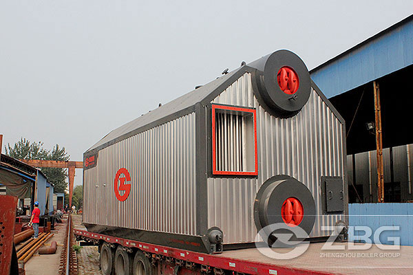 coal and rice husk steam boiler