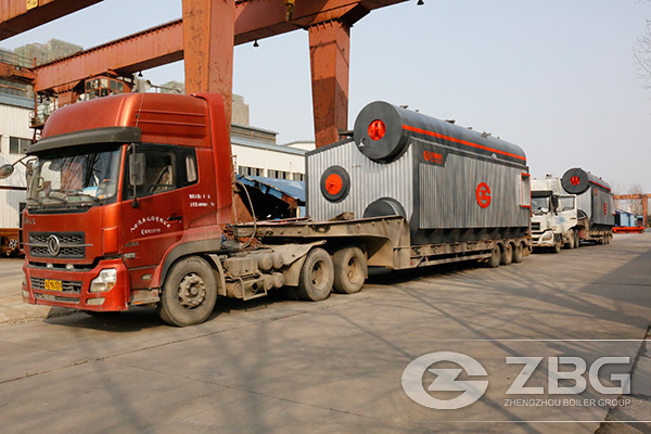 Two Sets of 20 Tons SZS Steam Boiler