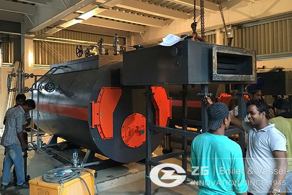 Two Sets of Gas Steam Boilers In Bangladesh Textile Industry