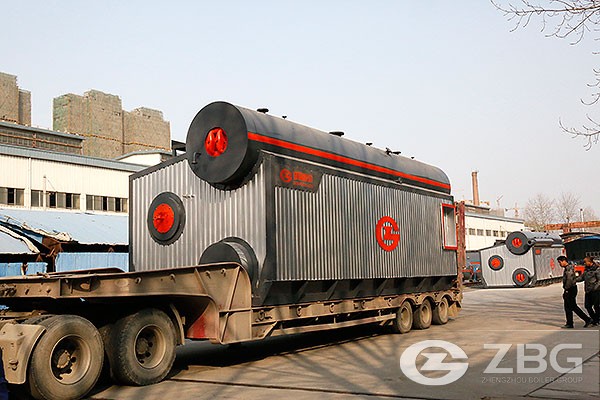 12 ton per hour coal gas & heavy oil fuel boiler