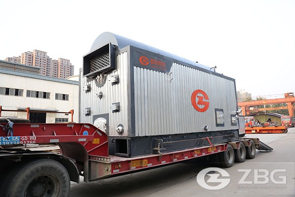 Water tube biomass boiler