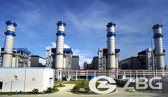 gas power plant boiler