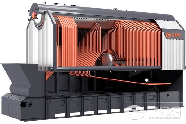 20 tons chain saturated steam boiler
