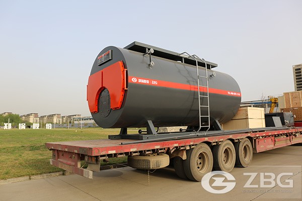 2t/h oil and gas dual fuel steam boiler