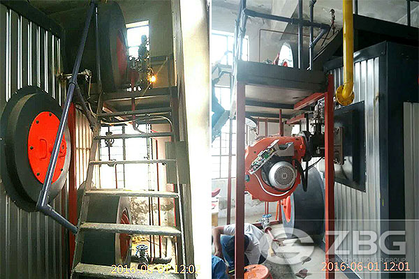 condensing water tube boiler