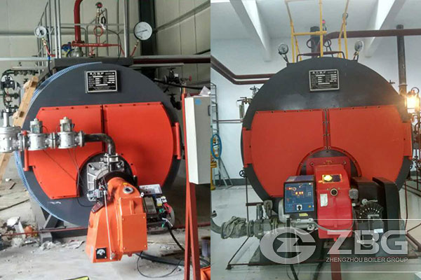 Light Oil Hot Water Boiler Model Parameters