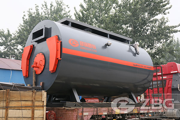 The Price of Natural Gas Hot Water Boiler WNS2.8-1.0 / 85/60-Q