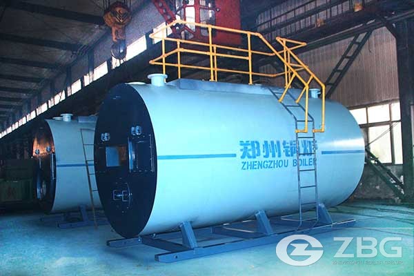 2 sets Fired tube boiler Capacity : 8 Tons. Pressure : 15 Kg/ cm2 Fuel : Natural Gaz.