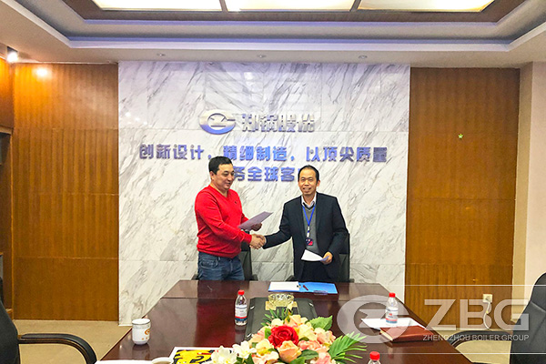 Petroleum Coke Calcining Waste Heat Boiler Project