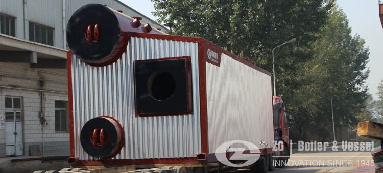 packaged water tube boiler gas oil