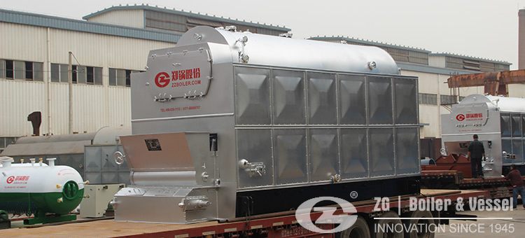 chain grate coal fired steam boiler