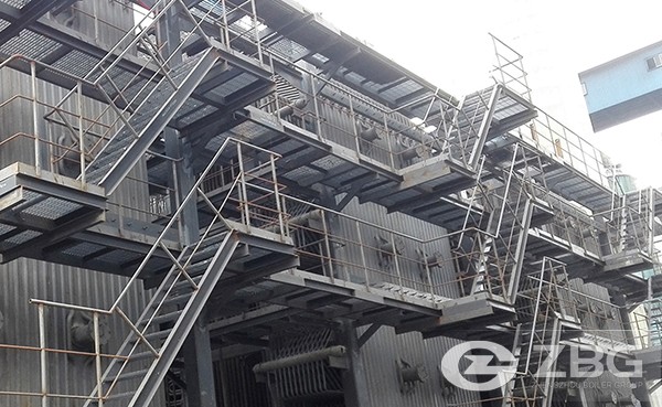 Liaoning 2*14t/h carbon waste heat boiler