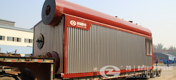 gas fired water tube boiler