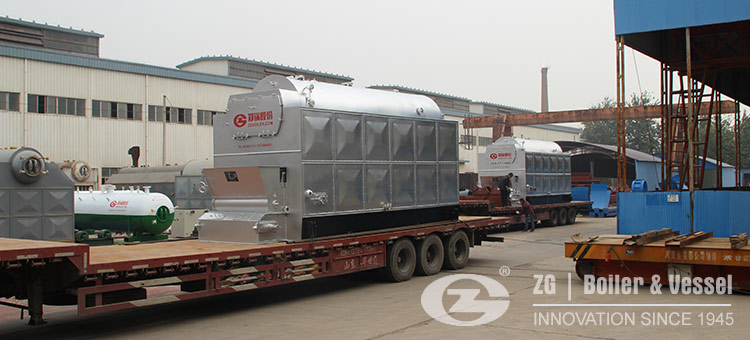 rice husk steam boiler for rice mill