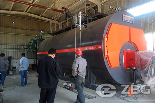 gas fired steam boiler in Bangladesh