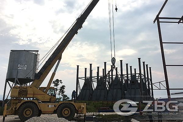 biomass corner tube boiler 30t/h
