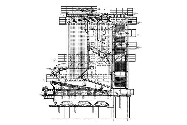 Adopt water-cooled furnace and water-cooled arch structure