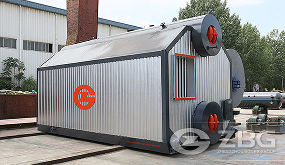 SZL Assembled Chain Grate Coal Fired Boiler