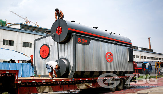 gas fired water tube boiler