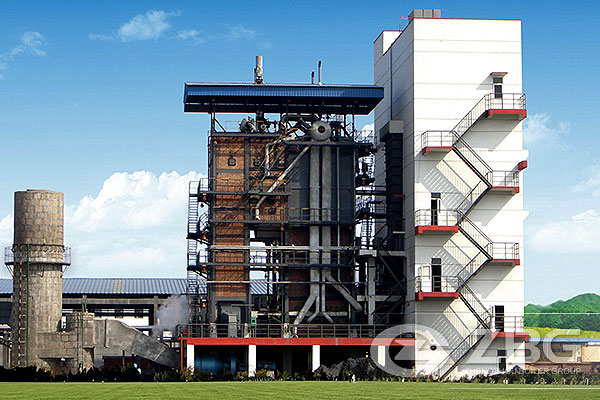 CFB power plant boiler