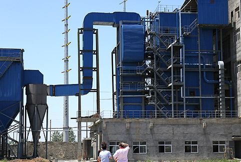 DHL Biomass Corner Tube Boiler