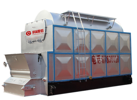 Biomass fire tube boiler image