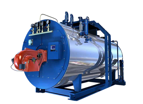 Oil fire tube steam boiler image
