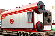 Water tube steam boiler case