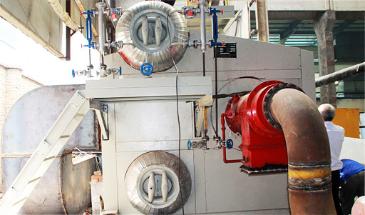 10 ton water tube gas fired boiler