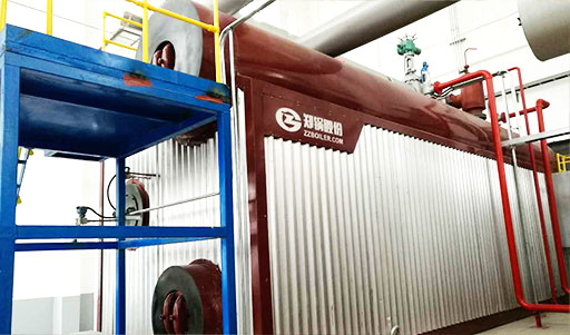17.5MW gas fired hot water boiler 2