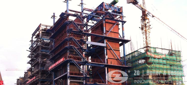 280 ton cfb boiler