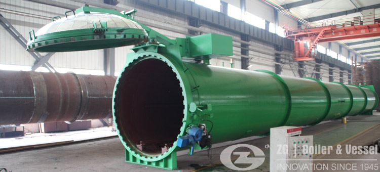 hydraulic opening autoclave for sale